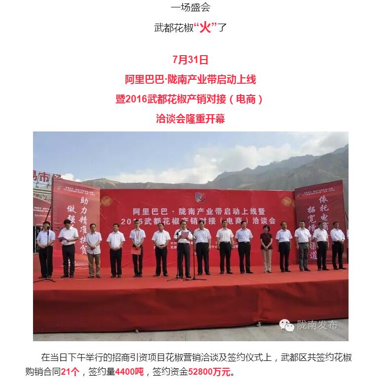 5.28億！一場(chǎng)盛會(huì)，武都花椒“火”了