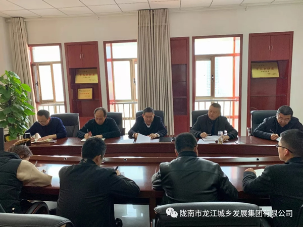 市龍江集團傳達(dá)學(xué)習(xí)市委四屆十次全會暨市委經(jīng)濟工作會議精神